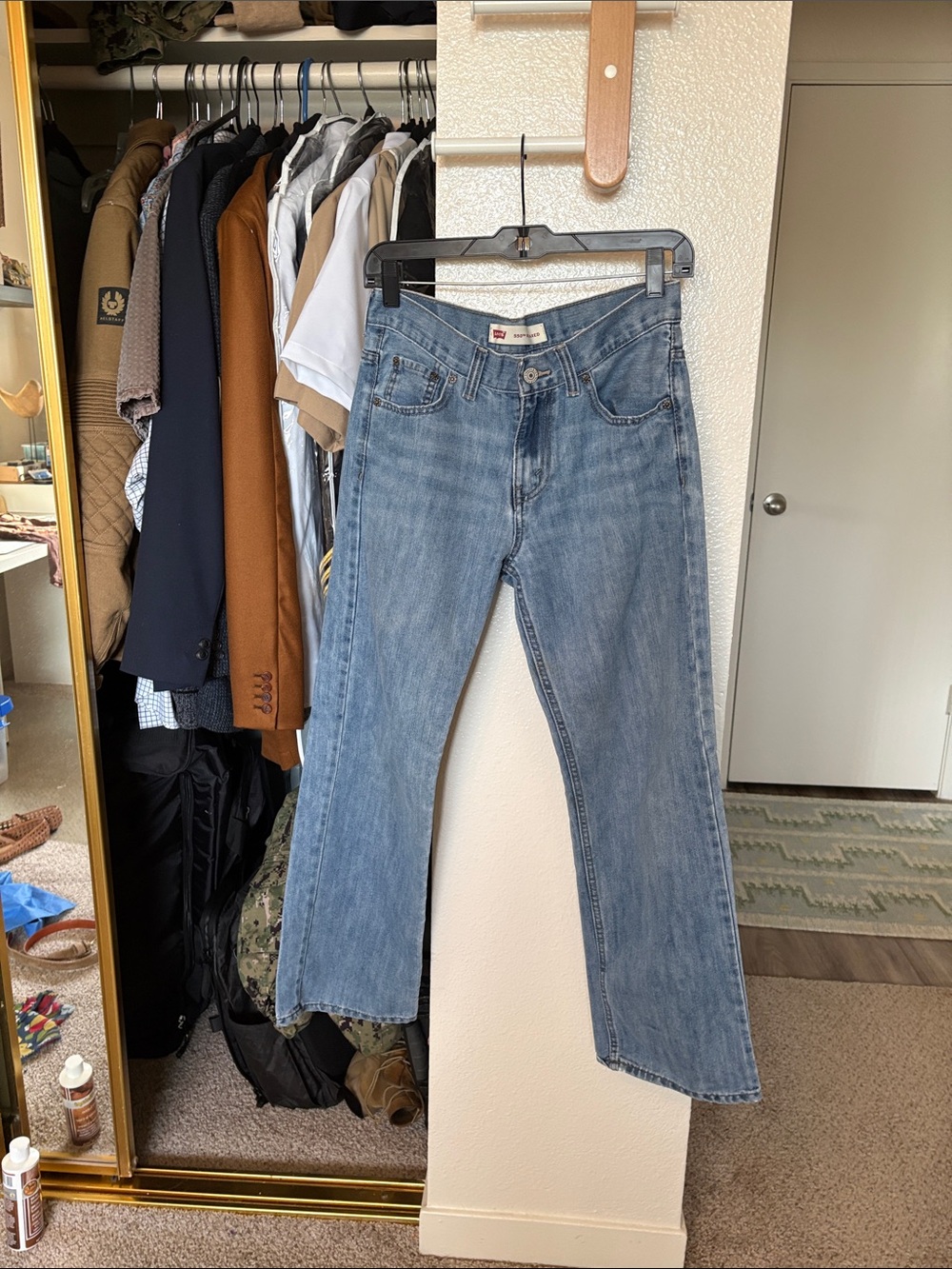 Levi's Light Wash Wide-Leg Women's Jeans